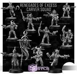 October 2025 Wargame Exclusive Miniatures