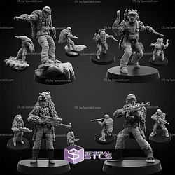 November 2025 Cyberpunk PapSikels Miniatures