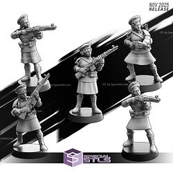 November 2025 Scifi Kyoushuneko Miniatures
