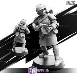 November 2025 Scifi Kyoushuneko Miniatures