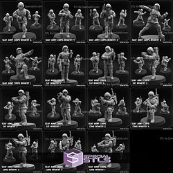 November 2025 Scifi PapSikels Miniatures