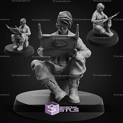 December 2025 Cyberpunk PapSikels Miniatures