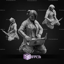 December 2025 Cyberpunk PapSikels Miniatures