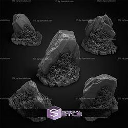 December 2025 Fantastic Plants and Rocks Miniatures