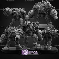 December 2025 Scifi PapSikels Miniatures