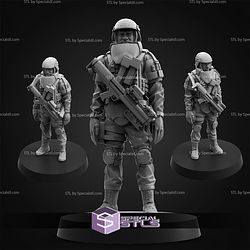 December 2025 Scifi PapSikels Miniatures