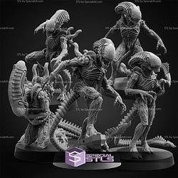 December 2025 Scifi PapSikels Miniatures