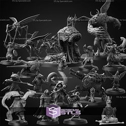 December 2025 The Printing Goes Ever On Miniatures