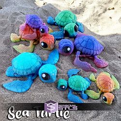 Super Basic STL Sea Turtle V2