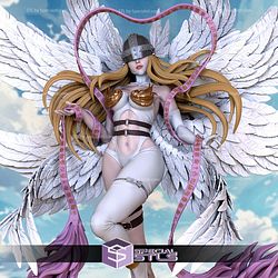 Angewomon Digimon 250mm STL Files