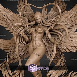 Angewomon Digimon 250mm STL Files