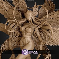 Angewomon Digimon 250mm STL Files