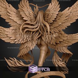 Angewomon Digimon 250mm STL Files