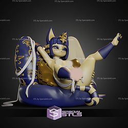 Ankha Golden Bed Time NSFW STL Files