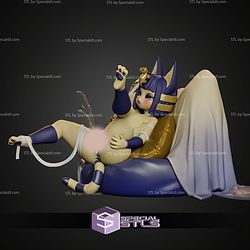 Ankha Golden Bed Time NSFW STL Files