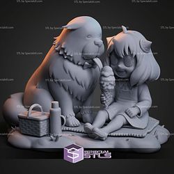 Anya Forge and Bond Ice Cream STL Files