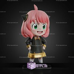Anya Spy x Family Chibi 117mm STL Files