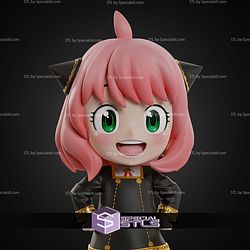 Anya Spy x Family Chibi 117mm STL Files