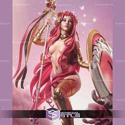 Aphrodite Sword and Shield 1-6 STL Files