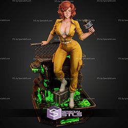 April O Neil Sexy Journalist STL Files