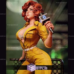 April O Neil Sexy Journalist STL Files