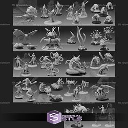 May 2021 Set 23 - Psionic Overlords Epic Miniatures