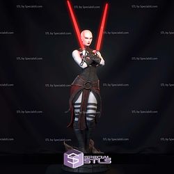 Asajj Ventress 2 Saber Sword STL Files