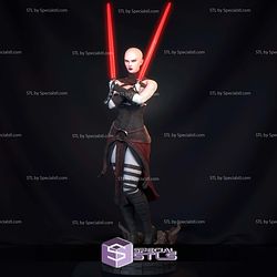 Asajj Ventress 2 Saber Sword STL Files