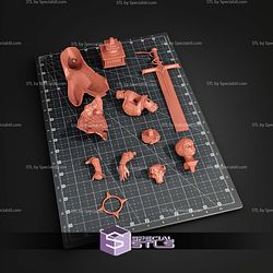 Assassin Nun Bust 135mm STL Files