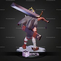 Assassin Nun Fanart 240mm STL Files