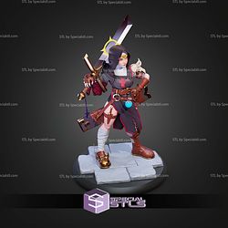 Assassin Nun Fanart 240mm STL Files