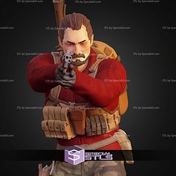Barry Burton Resident Evil 1-6 STL Files