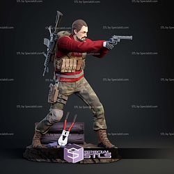 Barry Burton Resident Evil 1-6 STL Files