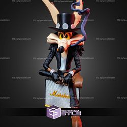 Basic STL Files Wile E Coyote Rockstar Metal Vibes