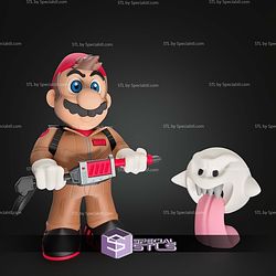 Basic STL Ghostbuster Mario