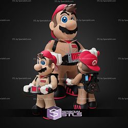 Basic STL Ghostbuster Mario