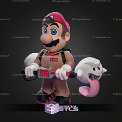 Basic STL Ghostbuster Mario