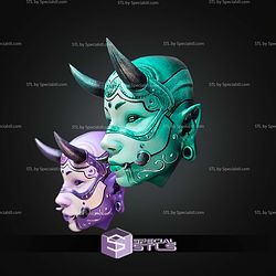 Basic STL Hannya Wall Masks