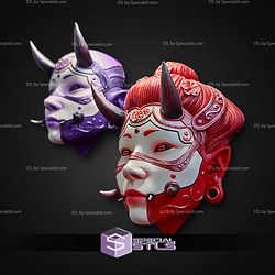 Basic STL Hannya Wall Masks