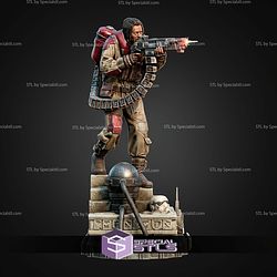 Baze Malbus and Gun 450mm STL Files
