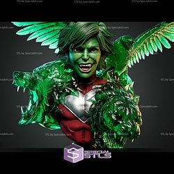 Beast Boy Portrait Bust 362mm STL Files
