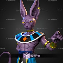 Beerus Standalone 183mm STL Files