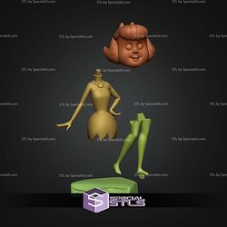 Betty Rubble The Flintstones Standalone STL Files