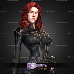 Black Widow Beautiful STL Files