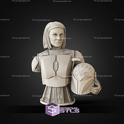 Bo Katan Kryze Bust STL Files
