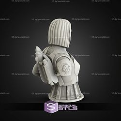 Bo Katan Kryze Bust STL Files