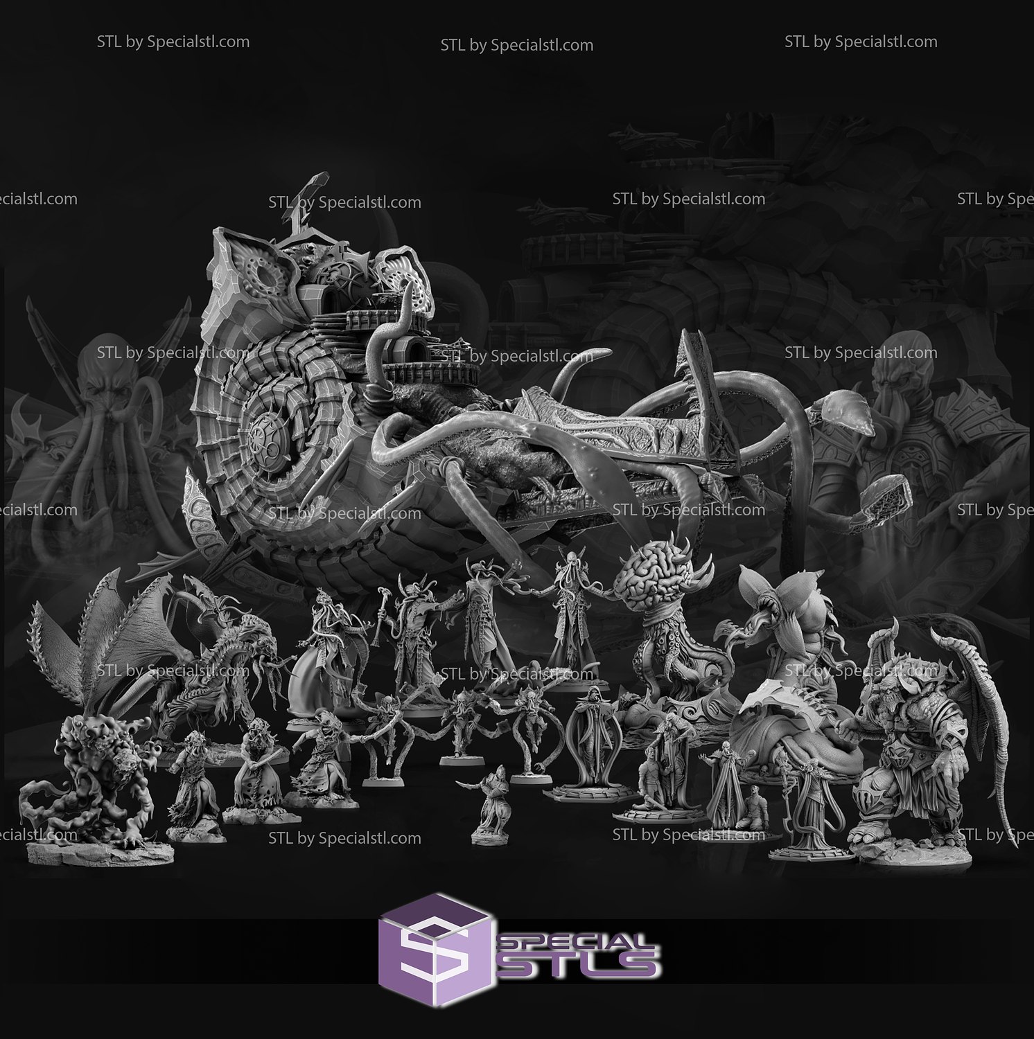 November 2020 Descent in Madness from Archvillain Games Miniature