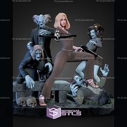 Buffy The Vampire Slayer Diorama 1-6 STL Files