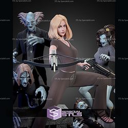 Buffy The Vampire Slayer Diorama 1-6 STL Files