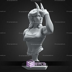 Bust of Malevola 105mm STL Files